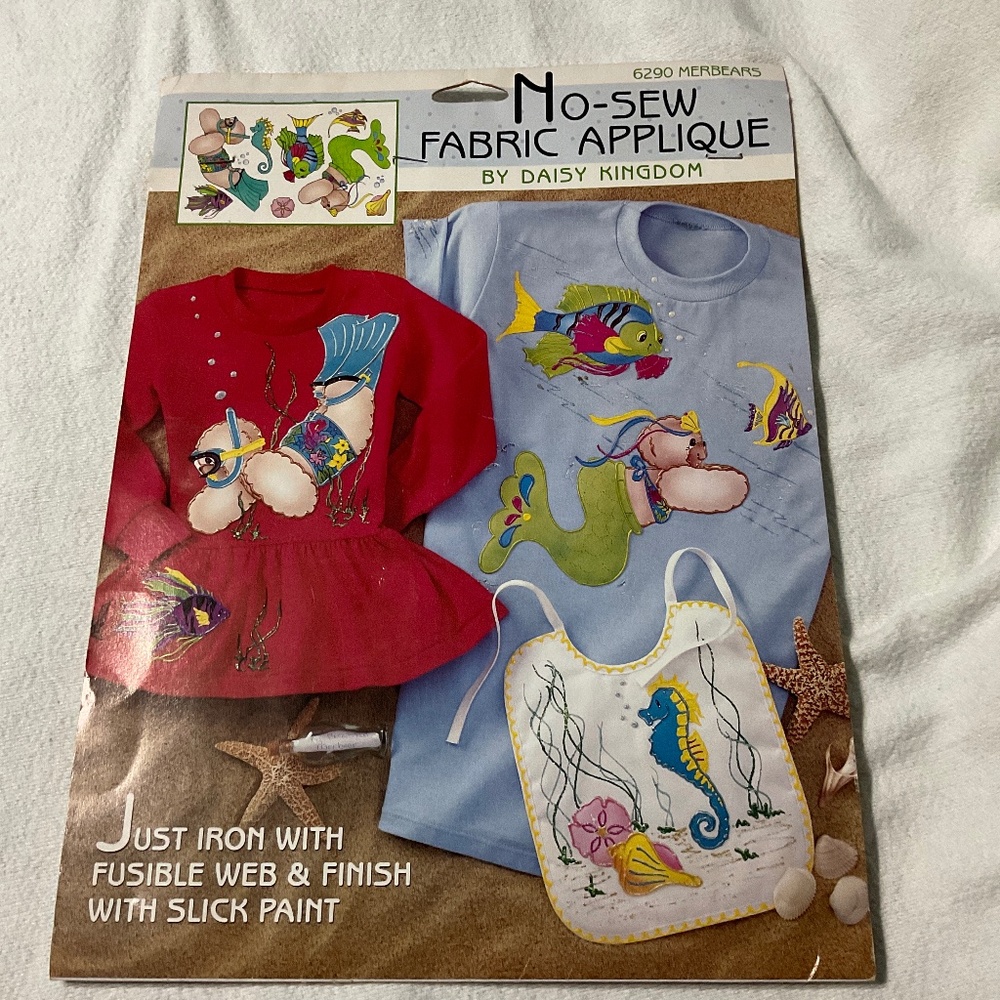 No sew Fabric applique. H270